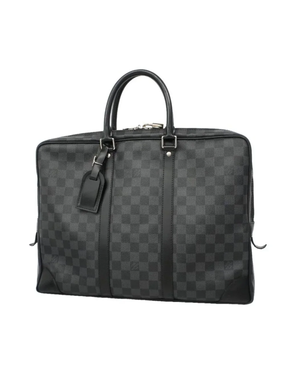 Louis Vuitton Business Bag Damier Graphite Porte Documents Voyage Black Gray